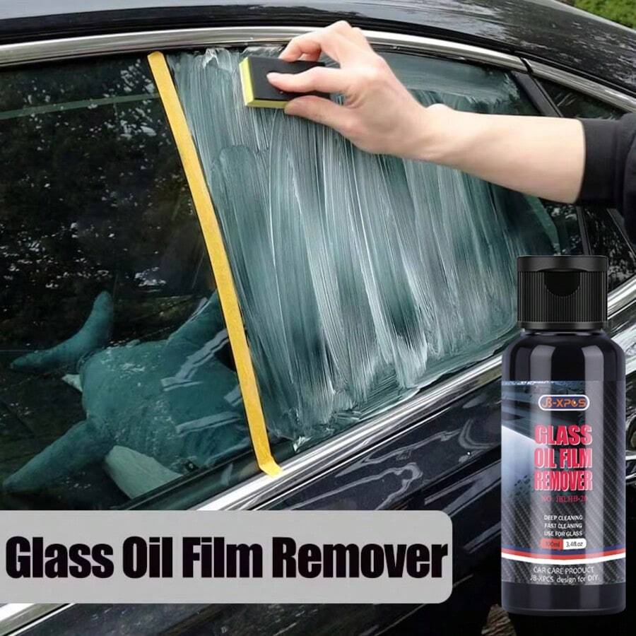 Glass Cleaner Streak - Glass Oil Film Remover Paste For