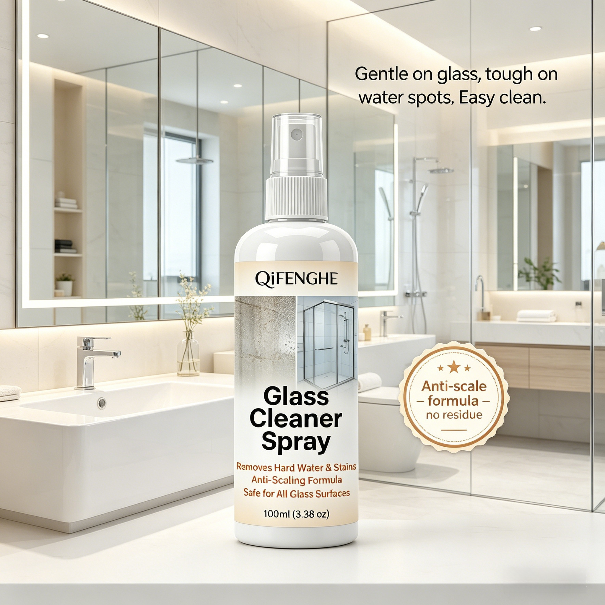 Instant Hard Water Stain Remov – Glass Cleaner Streak Bewertung und Preis