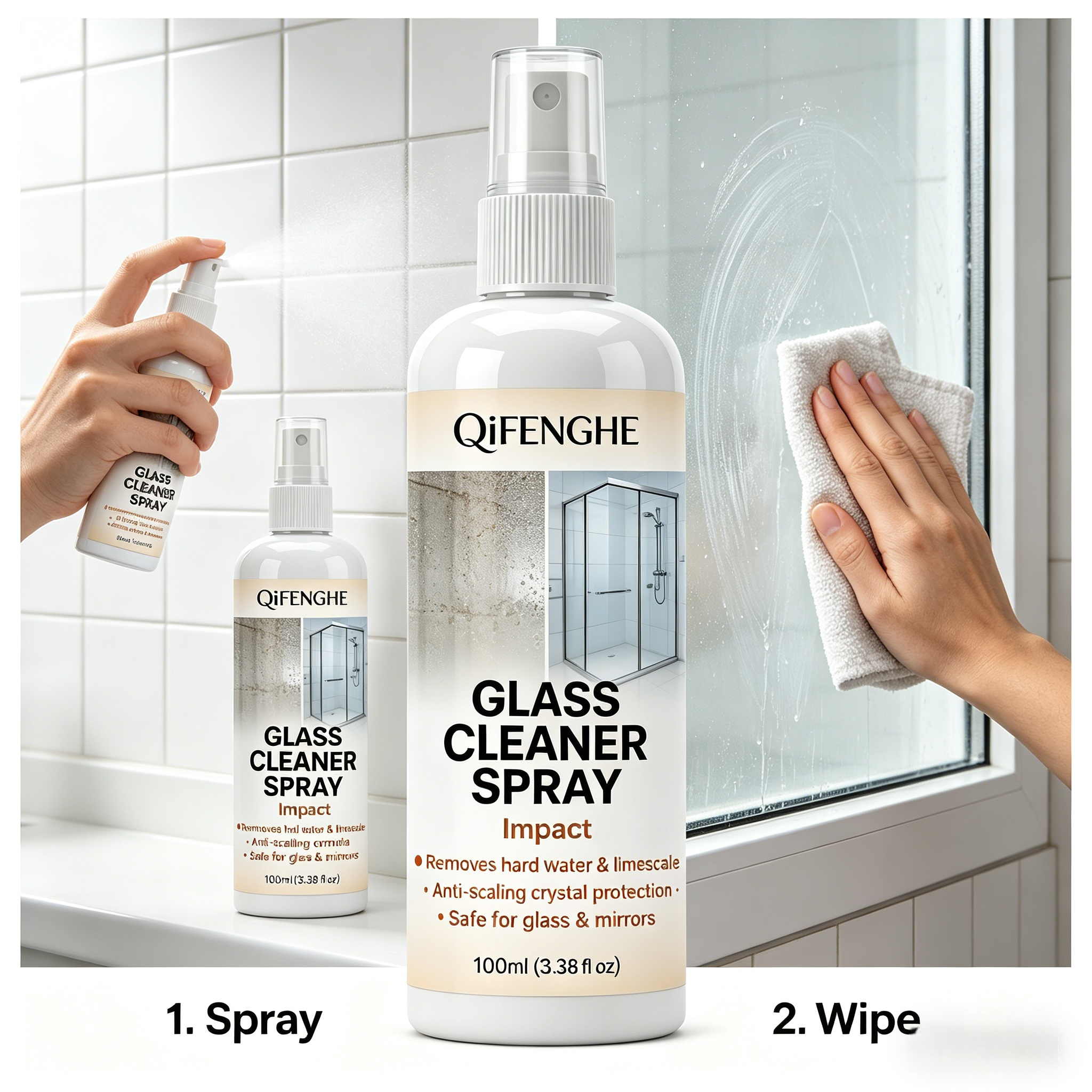 Instant Hard Water Stain Remov – Glass Cleaner Streak Bewertung und Preis