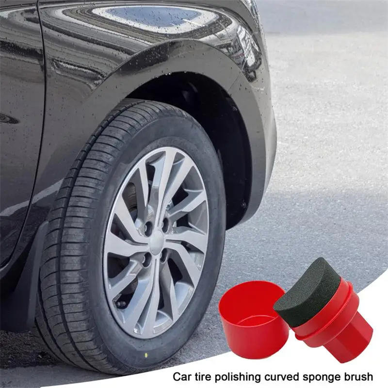 Curved Car Tire Waxing Sponge  – Wax Applicator Pad Bewertung und Preis