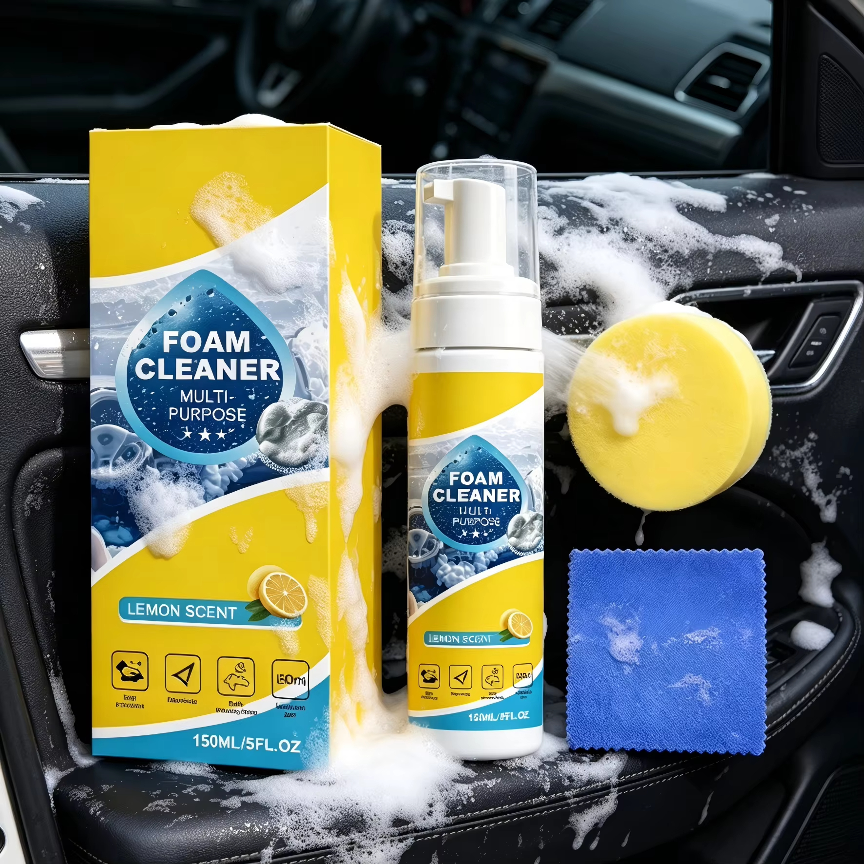 Multi-Purpose Foam Car Interio – Leather Cleaner Interior Bewertung und Preis