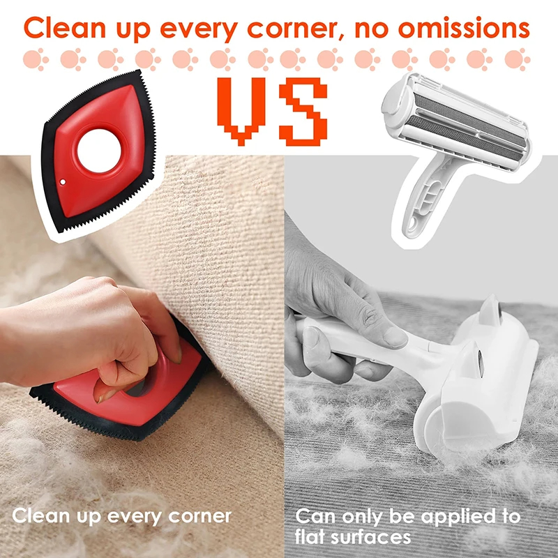 4 Modes Pet Hair Remover Comb  – Seat Cleaner Fabric Bewertung und Preis