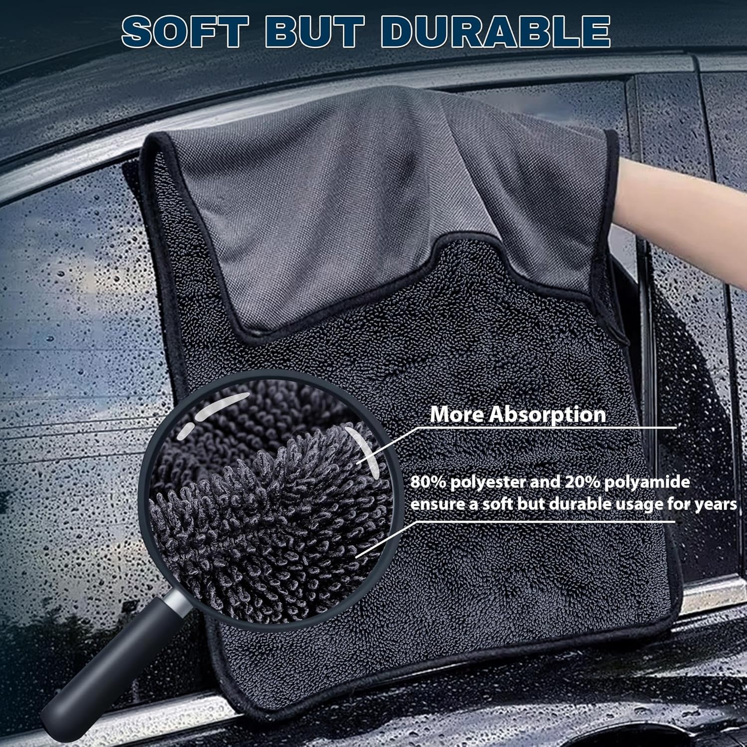 4PCS Microfiber Car Drying Tow – Microfiber Towel Detailing Bewertung und Preis