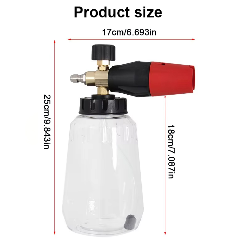 High Pressure PA Foam Cannon   – Foam Cannon Car Wash Bewertung und Preis