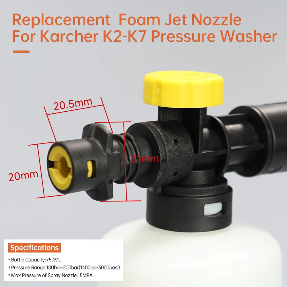 Foam Cannon for Karcher K2 K3  – Foam Cannon Car Wash Bewertung und Preis
