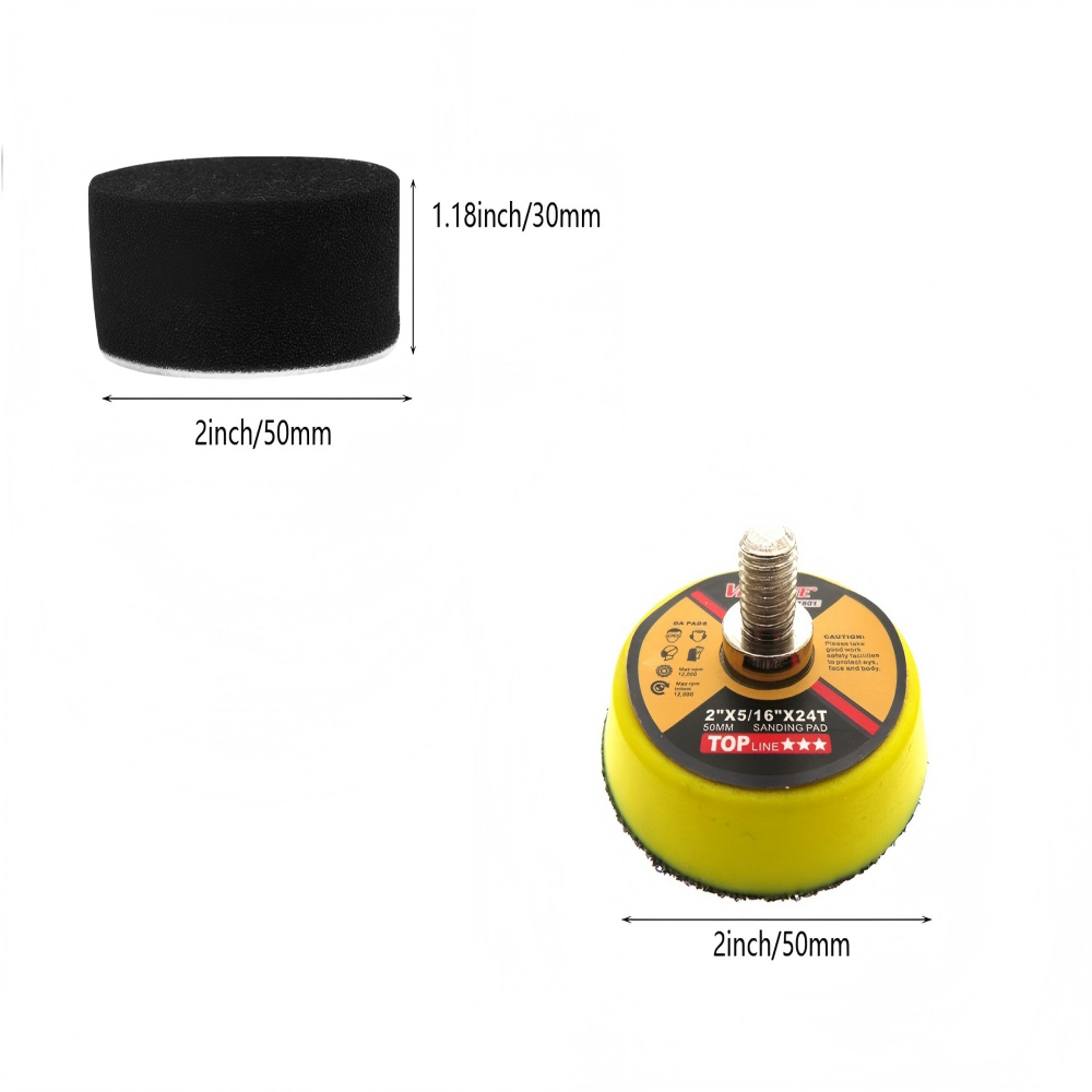 2Inch 50MM Car Doam Polishing  – Polish Pad Set Buffer Bewertung und Preis