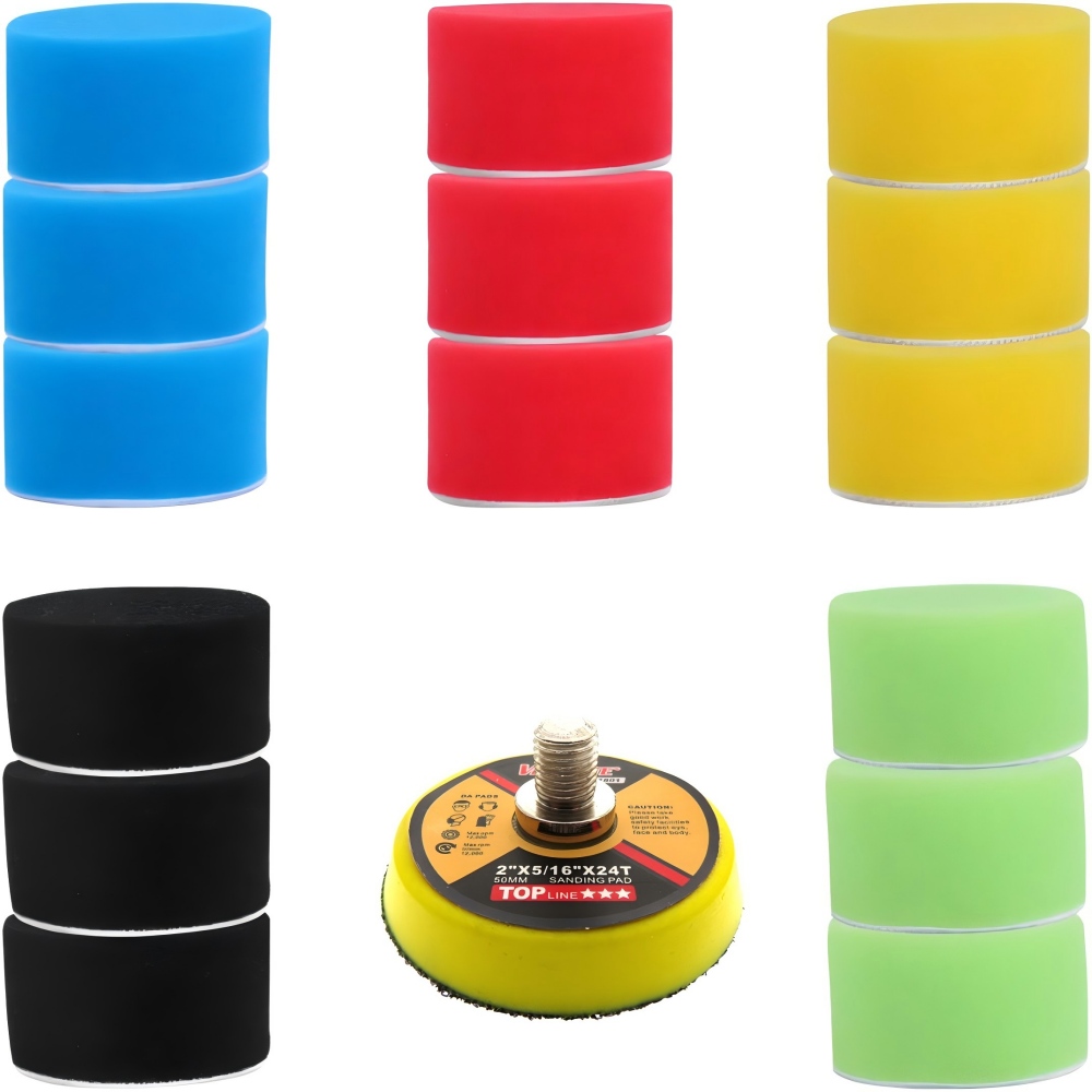 2Inch 50MM Car Doam Polishing  – Polish Pad Set Buffer Bewertung und Preis