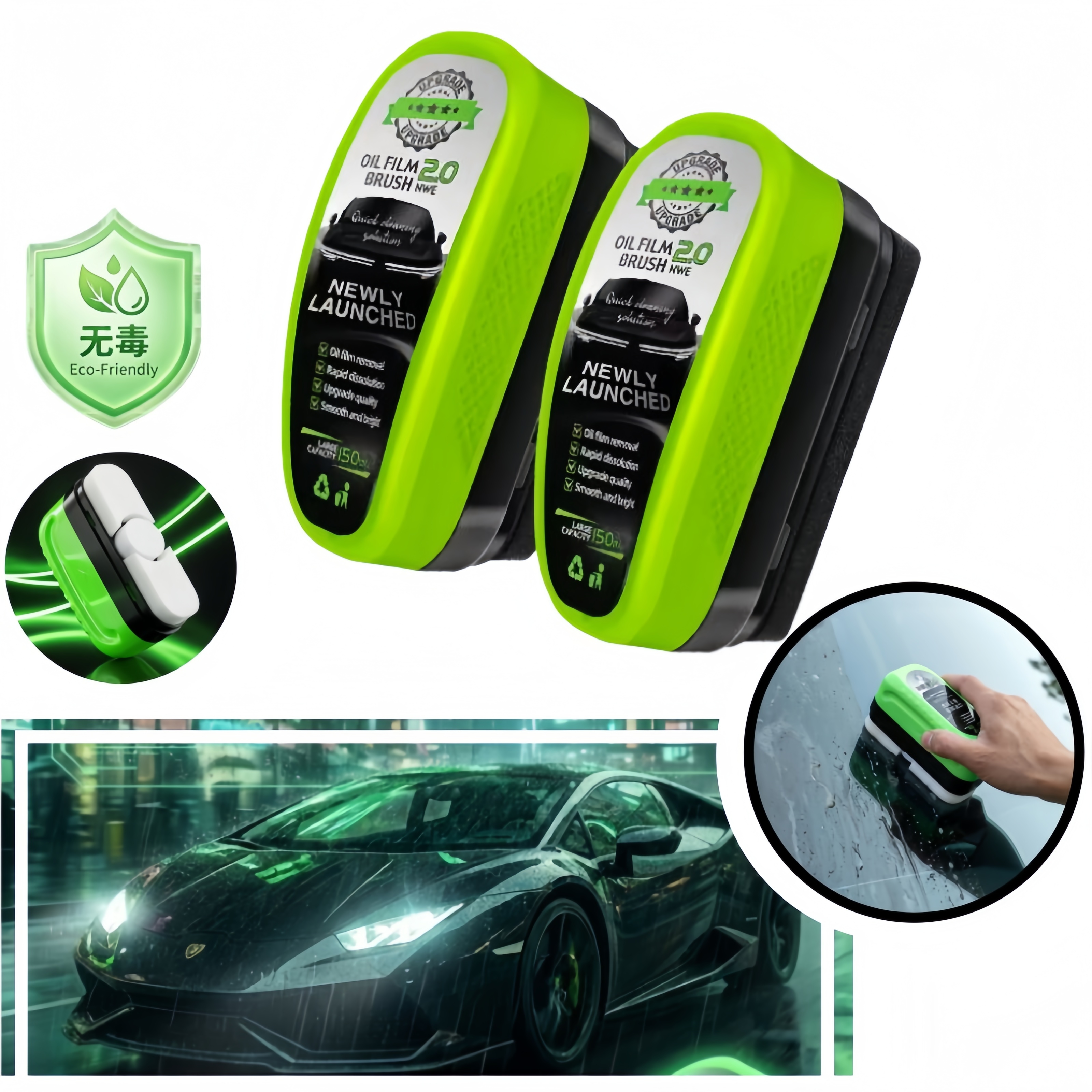 Non Toxic Car Glass Oil Film R – Car Cleaning Brush Bewertung und Preis