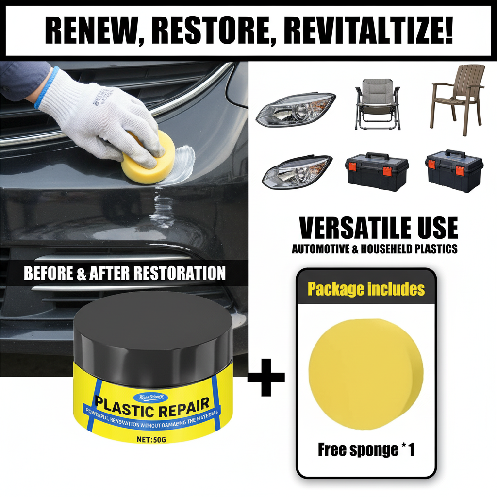 Car Plastic Restorer Paste UV  – Trim Restorer Plastic Bewertung und Preis
