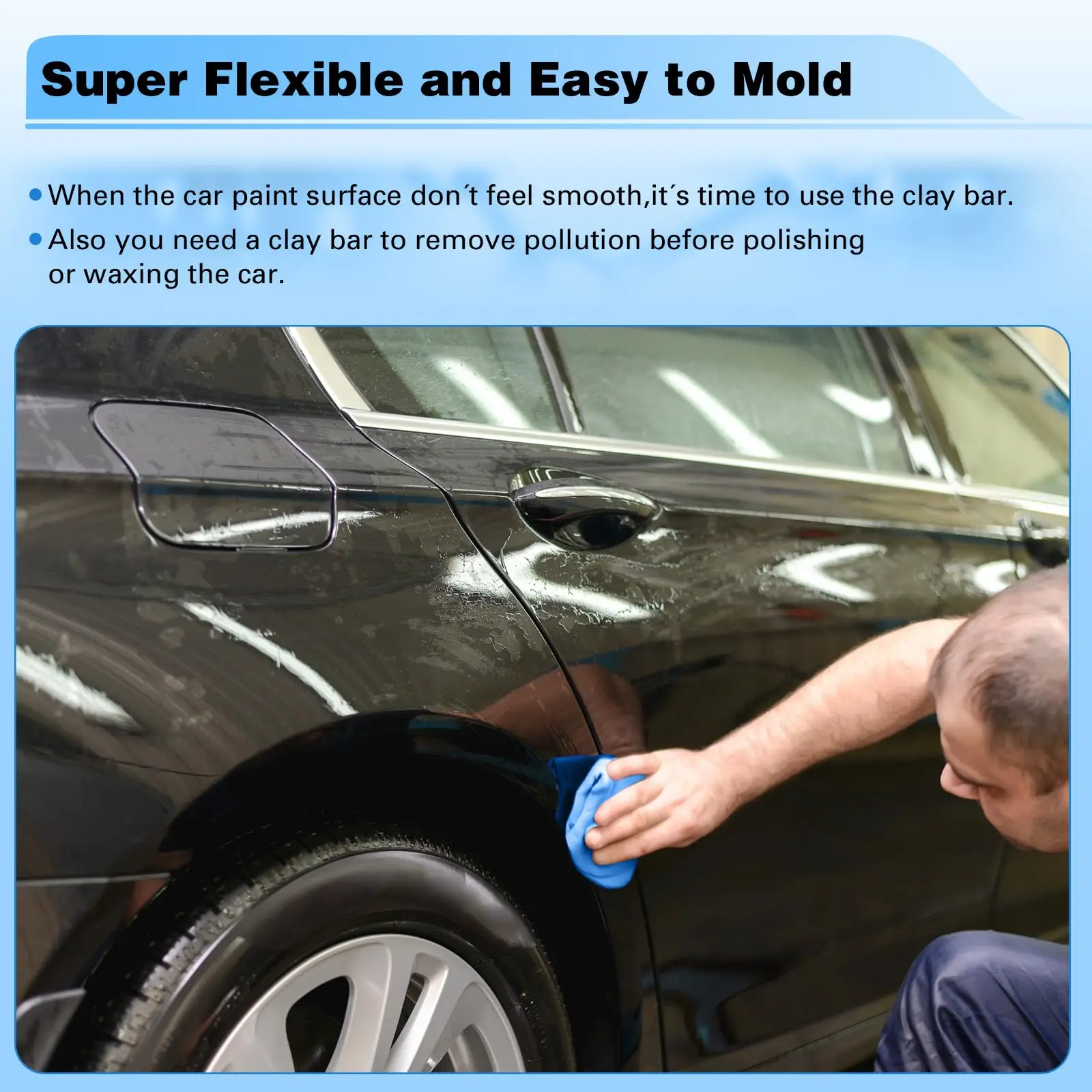 1-10Pcs Car Cleaning Clay Bar  – Clay Bar Lubricant Bewertung und Preis