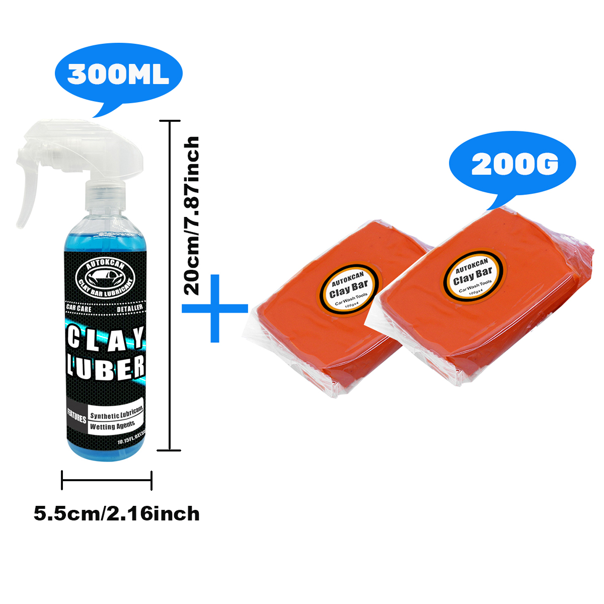 200G Car Clay Bar And 300ml Ma – Clay Bar Lubricant Bewertung und Preis