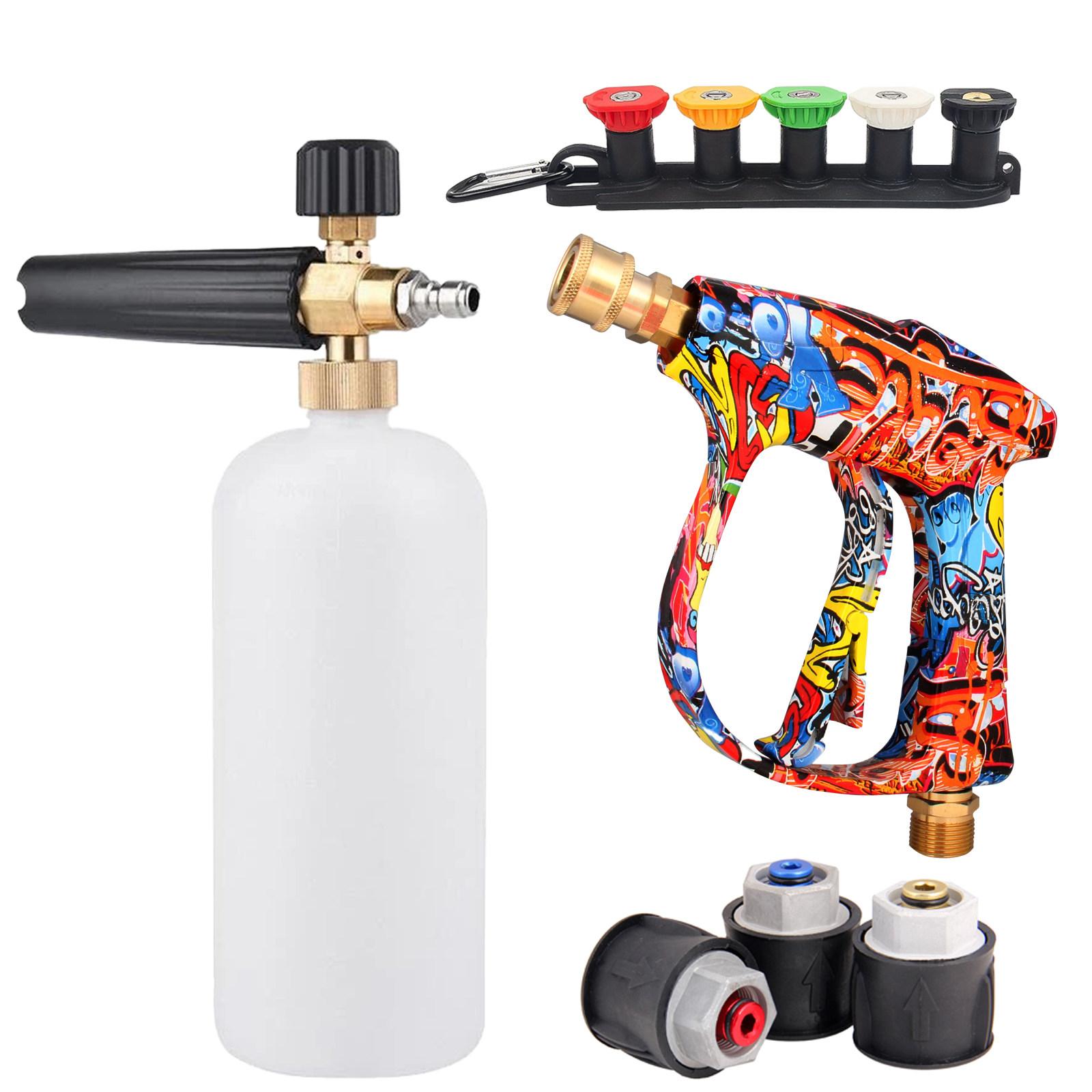 4350PSI High Pressure Water Gu – Foam Cannon Car Wash Bewertung und Preis