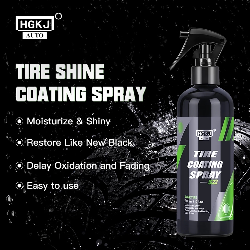 2026 Hot Tyre Gloss Tire Coati – Tire Shine Spray Sealant Bewertung und Preis