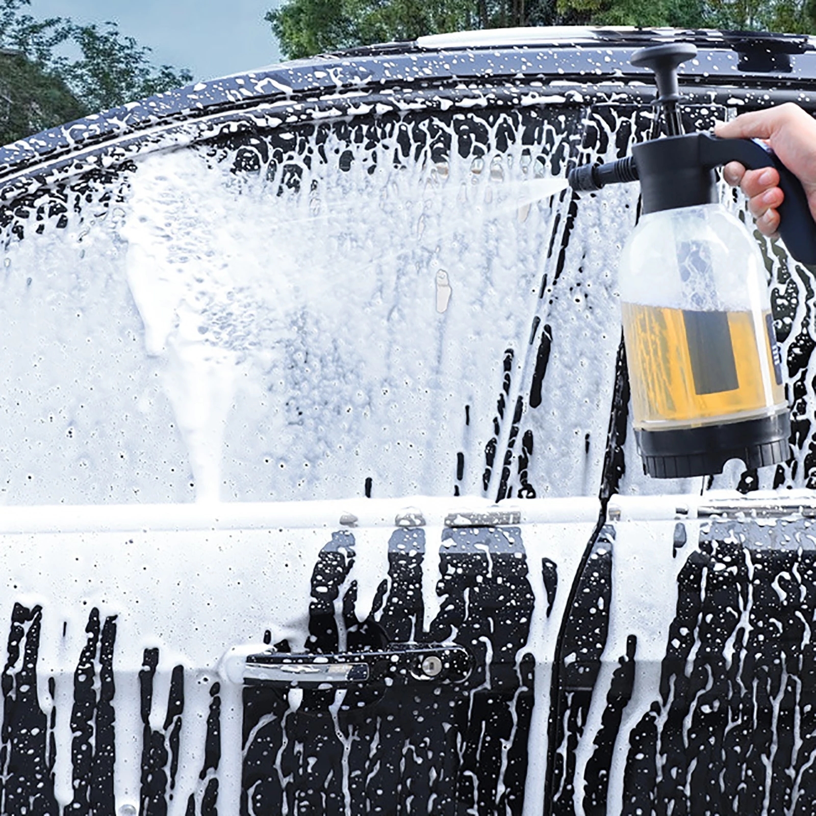 2L Hand Pump Foam Sprayer Hand – Foam Cannon Car Wash Bewertung und Preis