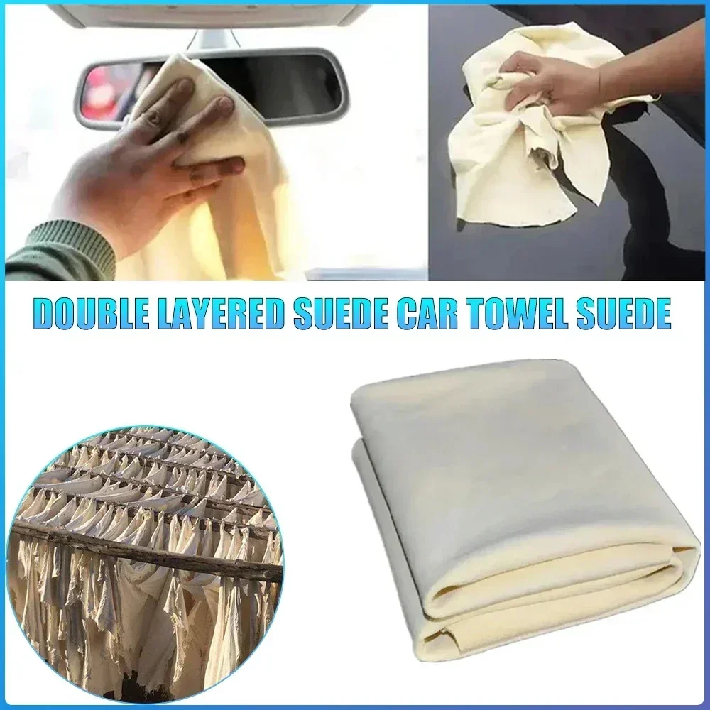 Natural Chamois Leather Car Wa – Microfiber Towel Detailing Bewertung und Preis