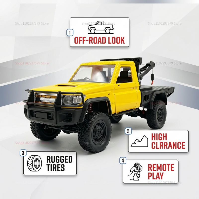 MN82T 1:12 2.4G RC Crawler Hoi – Dirt Brush Interior Bewertung und Preis
