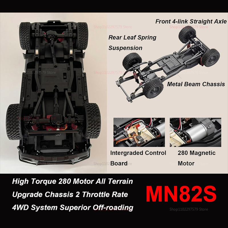 New MN82 MN82S MN82T 1/12 Full – Dirt Brush Interior Bewertung und Preis