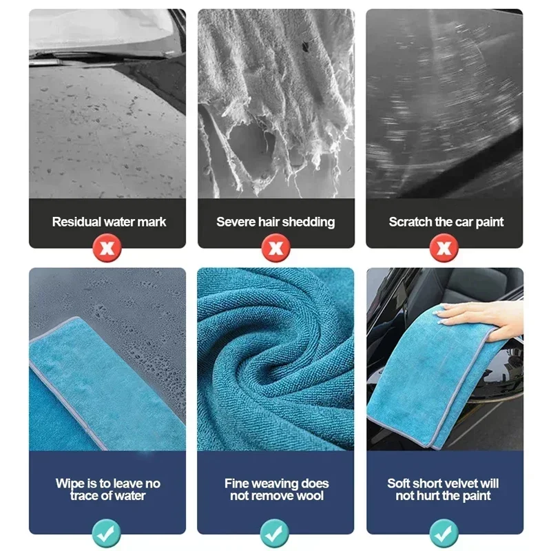 New Car Washing Towel Wash Hig – Microfiber Towel Detailing Bewertung und Preis