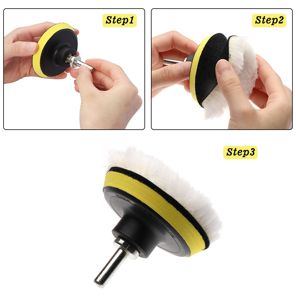 8pcs Auto Car Polishing Pad Ki – Polish Pad Set Buffer Bewertung und Preis