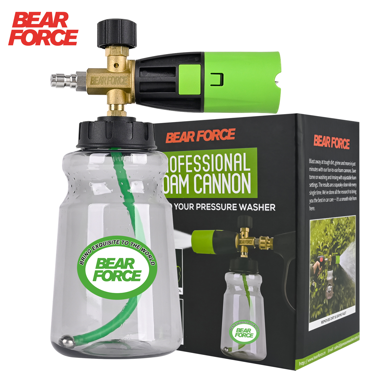 BEAR FORCE Innovative Pressure – Foam Cannon Car Wash Bewertung und Preis