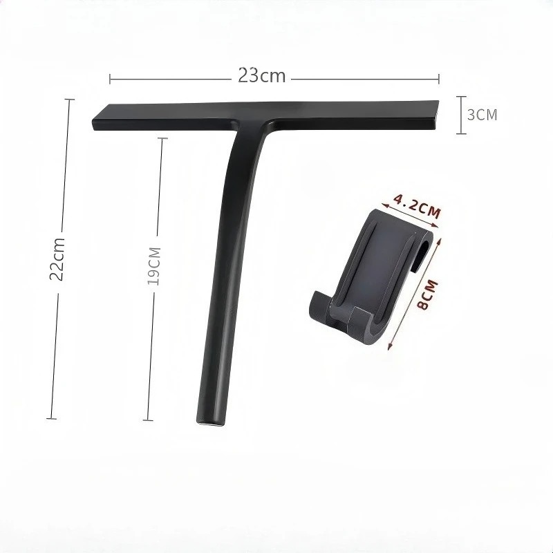 Matte Black Silicone Squeegee  – Glass Cleaner Streak Bewertung und Preis