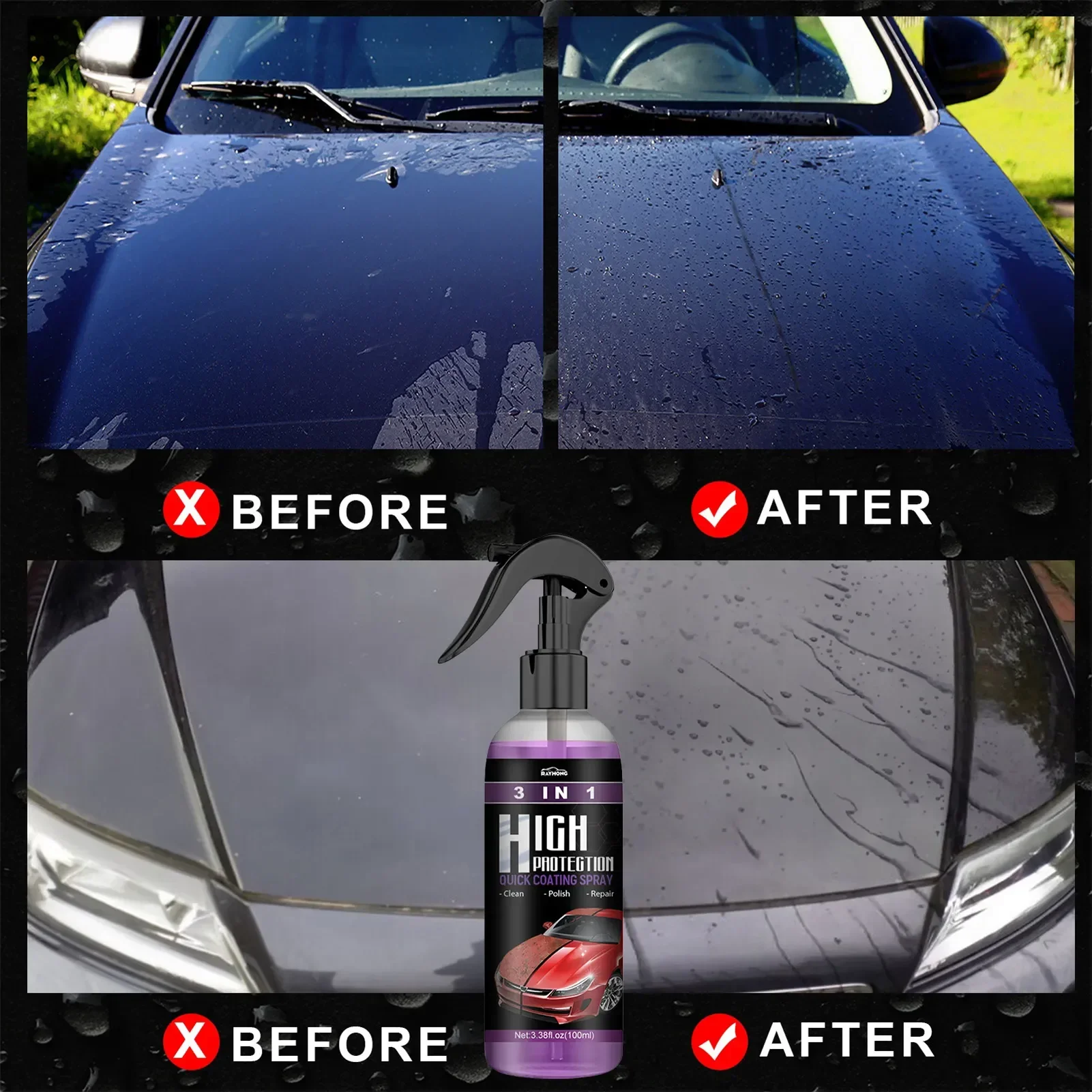 3 in 1 Car Ceramic Liquid Coat – Car Wax Ceramic Coating Bewertung und Preis
