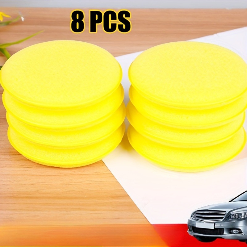 1/5PCS 10cm round Car Wax Appl – Wax Applicator Pad Bewertung und Preis