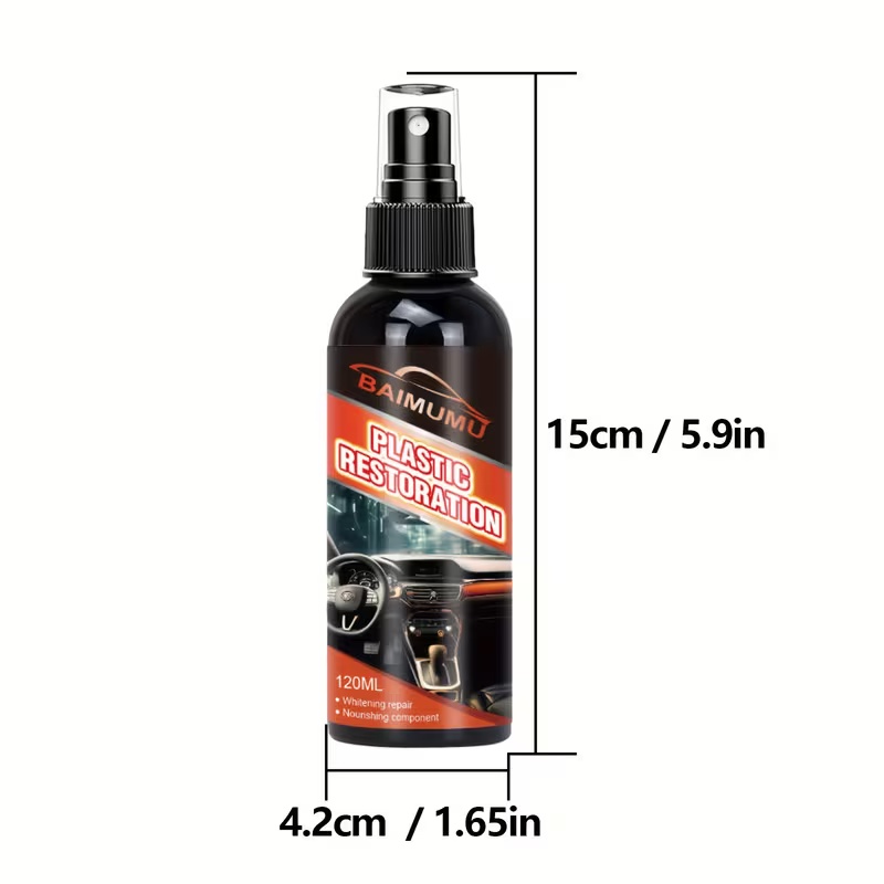 120ml Car Plastic Restorer Spr – Trim Restorer Plastic Bewertung und Preis