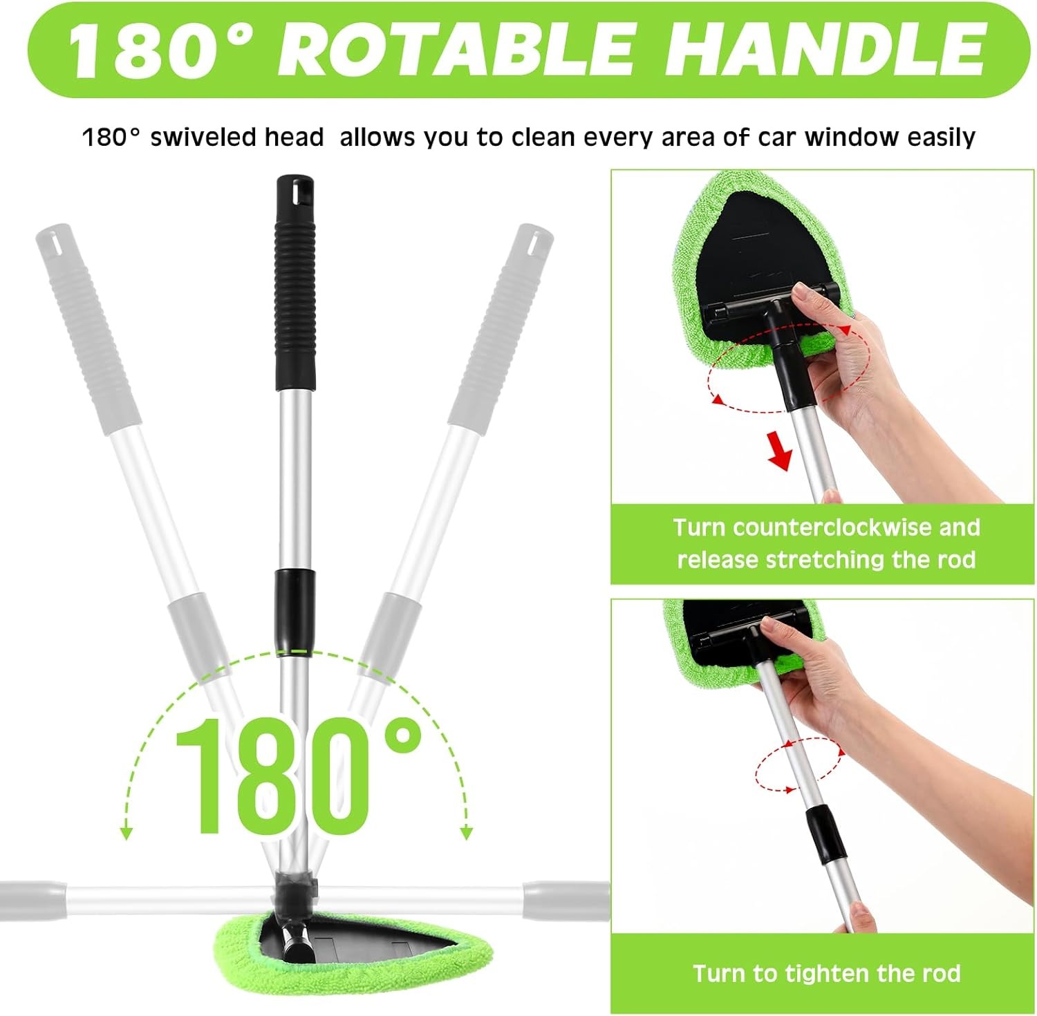 Windshield Cleaning Tool, Exte – Microfiber Towel Detailing Bewertung und Preis