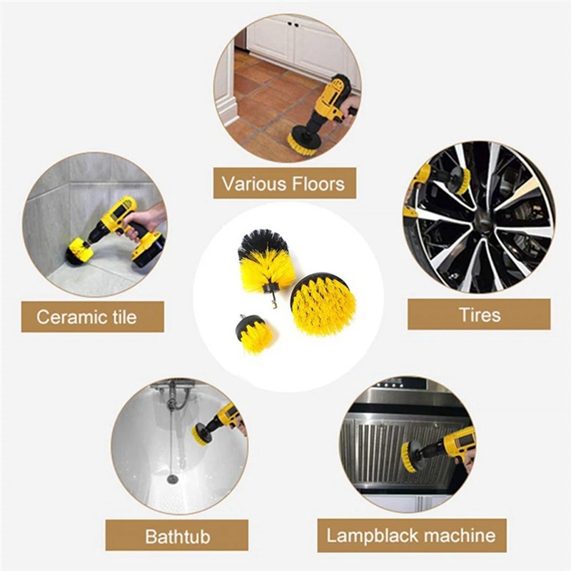 15pcs Electric Floor Scrubber  – Car Cleaning Brush Bewertung und Preis